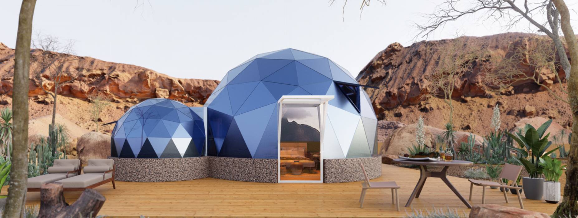 永顺县球形智能光伏玻璃星空房